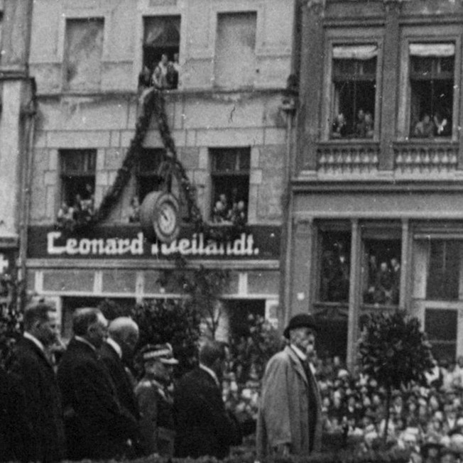 Wizyta prezydenta Stanisława Wojciechowskiego w Chojnicach 6.08.1924 r.
